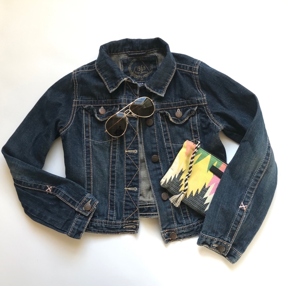 GAP kids jean jacket